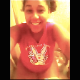 A black girl records her facial expressions as she takes a shit while sitting on a toilet in two scenes. She shows us her finished product each time. About 5.5 minutes.